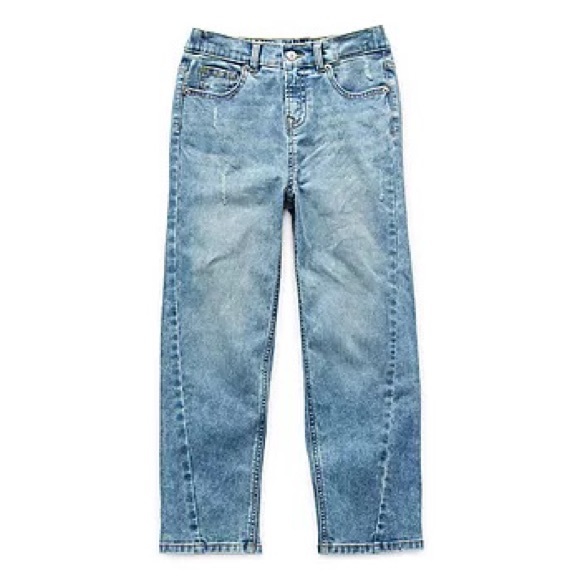 Thereabouts Little & Big Girls Adj Waist Stretch Fabric Tapered Leg Fit 7Reg c4 - Picture 1 of 2